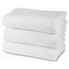 HH HERMET HOTELLERIE Set Asciugamani Bagno In Spugna 100% Cotone, 3 Asciugamani Viso, Confezione da 3 Pezzi, cm.60x100, 450 gr/mq Doppio Ritorto, Ideali per B&B e Hotel, Resistente ai Lavaggi, Bianco, Linea Comfort