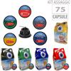 Caffè Borbone KIT ASSAGGIO 75 CAPSULE CIALDE CAFFE BORBONE COMPATIBILI NESCAFÈ DOLCE GUSTO SC0