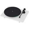 Pro-Ject PRO JECT T1 EVO PHONO OM10 SATIN WHITE GIRADISCHI TRAZIONE A CINGHIA GARANZIA UF