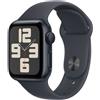 Apple Watch SE GPS 44mm Midnight Aluminium Case with Midnight Sport Band - M/L -