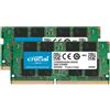 Crucial memoria RAM 32 GB 2 x 16 GB DDR4 3200 MHz per computer portatile