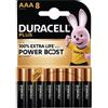 Duracell plus powerboost ministilo (AAA) blister da 8