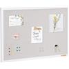 VEVOR Lavagna Bianca Bacheca in Sughero Bacheca con Telaio in Alluminio 90x60 cm, Lavagna Magnetica Cancellabile a Secco Montata a Parete, Scuola, Casa, Ufficio, Lavagna Bacheca Magnetica