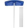 VEVOR Rastrello da Neve per Tetto, Lama in Plastica PP da 600 mm, Raschietto per Tetti da Neve Regolabile 1180-5550 mm con Ruote, Impugnatura Antiscivolo, Pala per Rimozione Neve Foglie e Detriti