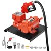 VEVOR Pompa Elettrica di Trasferimento Carburante 230 V, 76 L/min, Altezza di Aspirazione Massima 3 m, con Misuratore, Ugello Carburante con Spegnimento Automatico e Tubo di Scarico