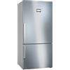 Bosch Elettrodomestici Bosch KGN86AIDR Serie 6, Frigorifero combinato da libera installazione, Total No Frost, VitaFresh XXL, Tecnologia Inverter Intelligente, PerfectFit, Acciaio, XXL, 186x86 cm