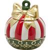 EDG Scatola Decorativa Sfera 17 Cm Neve Xmas