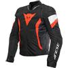 Dainese Giubbotto Moto Dainese AVRO 5 Nero Rosso Fluo Bianco
