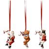 Villeroy & Boch - Nostalgic Ornaments, Ornamenti Bastoncino di zucchero, set di 3 pezzi, 13 x 3,5 x 7,5 cm, Porcellana, multicolore