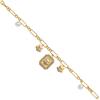 OTTAVIANI Bracciale ottaviani con cubic zirconia e perle