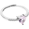 OTTAVIANI Anello ottaviani con cubic zirconia