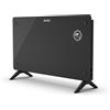 Olimpia Splendid 99238 Caleo Glass WiFi - Termoconvettore 2.000 W, da parete o pavimento, riscalda 60 m³