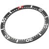 Generico Inserto LUNETTA GHIERA CERAMICA GIREVOLE compatibile con Orologi seiko SKX, SRPD 38mm Verde Hulk, Nera, Nero Black Bay, Blu Notte mod Sub ricambio Diver + OMAGGIO 3M STICKER (38MM, Nero Black Bay)
