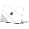 BlueSwan Cover Compatibile con MacBook Pro 14 Pollici M5 A3434 M4 A3112 A3185 A3401 M3 A2918 A2992 M2 A2779 M1 A2442, 2025 2024-2021, Custodia Rigida in Plastica Protettiva Case- Cristallo Trasparente
