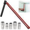 GYSRXS Chiave Rubinetto Lavello 13MM Chiave Sottolavello con Rubinetto Strumento di Installazione 8-12MM Chiave dadi Rubinetto per Rubinetto per L'installazione del Bagno Cucina