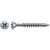 SPAX Vite universale, 3,5 x 50 mm, 500 pezzi, Filetto totale, Testa svasata, Intaglio a croce Z2, 4CUT, WIROX - 1081010350505