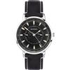 Sekonda Gents cinturino in pelle nera 38mm orologio casual 30098