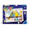 Ravensburger - Creart Serie D Gli Inseparabili | Kit Pittura Bambini | Dipingere Con I Numeri Include Tutto Il Necessario | Giochi Bambini 9 Anni O Più | Creart 9 Anni