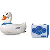 JAMARA 410108 - RC Water Animals 2,4GHz Cigno - Multigiocatore, 2 Motori, Facile da pilotare, Funzione di Sicurezza