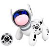 Silverlit - Ycoo - Cane Robot Jiggo - Cane Robot interattivo con Telecomando - Naso Luminoso emozionale e sensore tattile - Reagisce alle carezze