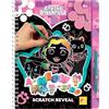 Liscianigiochi Lisciani - GABBY'S Dollhouse - A-Meow-ZING Blocco Gratta per Bambini dai 4 Anni - 44 Pagine con Penna - Impara a Disegnare - Colorare per Bambini - Idea Regalo Casa delle Bambole Gabby's
