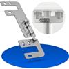 Your Day Mate Sistema di bloccaggio della porta posteriore per furgoni, compatibile con Mercedes Benz Sprinter W906 anno 2006-18, VW Crafter 1Gen. 2006-16, protezione antieffrazione per camper, Prick Stop Lock