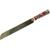 BRANDANI GIFT GROUP SRL Coltello Torta Carol Gold di Natale con Manico in Ceramica, 34 cm, La Magia di Natale a Casa Tua