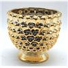 CREARE ITALIA SRL ALZATA PIGNA 11,5X16X16CM ORO CERAMICA