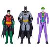 DC Comics, Batman e Robin vs The Joker, Action Figure da 30,5 cm, Giocattoli per Bambini per Ragazzi e Ragazze dai 3 Anni in su