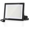 Lux Straes Faretto LED da Esterno 150W, Faro led IP66 Impermeabile 16500LM, Luce 6500K Bianco Giorno con Spina, per Campo Sportivo, Magazzino, Parcheggio, Giardino, Garage, Terrazza
