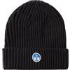 NORTH SAILS WIDE-RIB BEANIE WITH LOGO PATCH Berretto Uomo