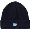 NORTH SAILS MICRO-RIB BEANIE WITH LOGO PATCH Berretto Uomo