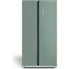 CREATE / FRIDGE STUDIO SIDE BY SIDE 550 / Frigorifero stile Side by side 550L verde salvia / 91,2 x 70,4 x 177,7cm / No frost, modalità vacanze, trattamento antibatterico, touch elettronico, 158W