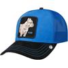 Goorin Bros. Trucker Cap Suede Pitbull Royal Void Blu Nero, Taglia: One Size