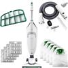 GREENELF Scopa Elettrica Folletto VK220s Potente - Completa di 2 Anni di Accessori Compatibili e Kit Tubi inclusi | Iconico Kobold Folletto Aspirapolvere con Filo, Facile da Usare | Garanzia di 24 Mesi