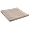 Blendend Tappeto - Tappeto da bagno beige, modello abissinia, 60 x 60 cm, morbido e assorbente, ideale per ambienti umidi e decorativi.