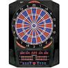 Carromco Bersaglio elettronico Carromco Topaz-901 - Bersaglio morbido con sistema a 2 fori, rosso-blu, da 1 a 8 giocatori, alimentatore, freccette morbide - 40 giochi e 761 varianti (tra cui Cricket)