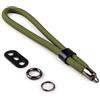 VOVMOEYA Cinghia da Polso per Fotocamera Corda, Cordino Polso Fotocamera Tracolla Polso per Fotocamera Compatibile con Fujifilm X100V XT5 Nikon Zf Z8 Z30 Canon G7X Sony A6000 A6400 ZVE10 - Verde