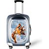 DOTBUY-SHOP Elastica Proteggi Valigia Suitcase Luggage Cover, DOTBUY 3D Viaggio Proteggi Bagagli Coprire Coperchio di Protezione Antipolvere Lavabile Copertura (Occhiali giraffa,XL (30-32 pollici))