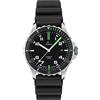 Laco Orologio sportivo Skorpion, orologio automatico, cassa in acciaio inossidabile, vetro zaffiro, impermeabile, made in Germany