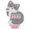 Mr. Wonderful - Calendario da tavolo 2026 con base - CAT-lendar
