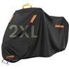 MidingChai Telo Coprimoto XXL, 420D Telo Protettivo Impermeabile per Esterni, Telo Coprimoto con Foro per Catena Antifurto, Protezione da Polvere Pioggia Neve UV, per Moto/Scooter (245×105×125 cm)