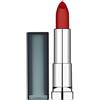 Maybelline Color Sensational Creamy Matte 965 Siren In Scarlet Pintalabios Mate Color Rojo