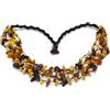 Baltic Secret Selected Baltic Amber Collana da donna in ambra baltica grezza, realizzata a mano, in vera pietra preziosa, regalo perfetto per donne e mamme, Baltic Secret, 50 cm, Gemma, Ambra