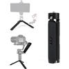 KOQINVIZ Mini treppiede in alluminio con impugnatura per stabilizzatore cardanico per fotocamera e telefono, treppiede da tavolo per DJI Ronin Zhiyun Weebill Smooth Osmo Mobile Webcam proiettore