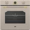 Beko Forno multifunzione, 71 litri, A.59.5xL. 59.4xP. 56.7, avena [Classe di efficienza energetica A]