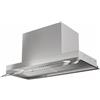 Generico TECNO-WIND MID PLUS K170I0003, Cappa Gruppo Incasso Sottopensile, Acciaio Inox, Classe C, Sistema Stop Drop, 3 Velocità, cm 56x34x31/36