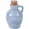 Villa d'Este Home Tivoli 1996 Anfora Mini oliera 95 ml in Ceramica Tappo in Sughero, Indaco, 4 Toni