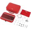 KnitPro Karbonz Élan Ferri Circolari Intercambiabili Regalo Set, Fibra di Carbonio, 3.00-8.00mm, 1 set