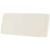 Hokway Federa elasticizzata per cuscino da divano, protezione per seduta del divano, colore bianco crema, taglia M
